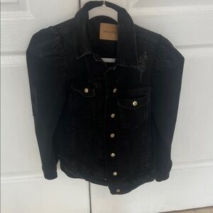Retrofete Black Jean Jacket